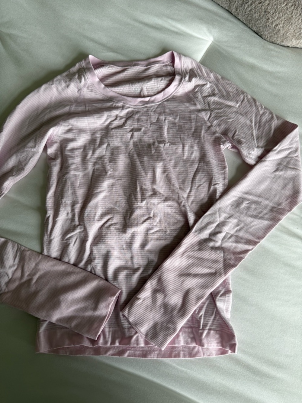 Lululemon Light Pink Long Sleeve Top